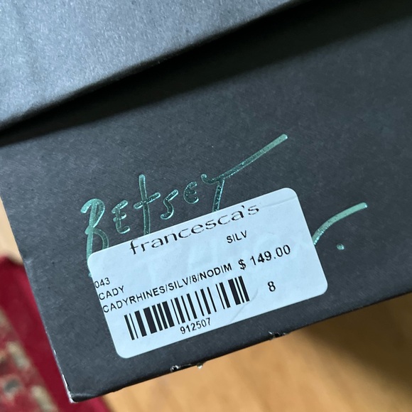 Betsy Johnson Kyle Rhinestone Booties Size 8 - Picture 5 of 8